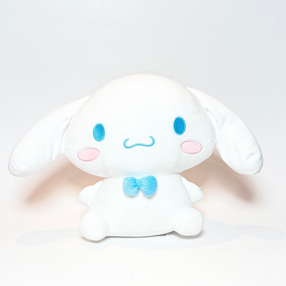 Sanrio Cinnamoroll 10 Inch Plush Fiesta White Puppy Blue Sparkle Bow K03043